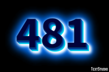 481 Text Effect