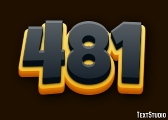 481 Text Effect