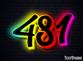 481 Text Effect