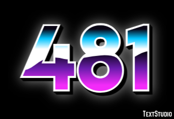 481 Text Effect