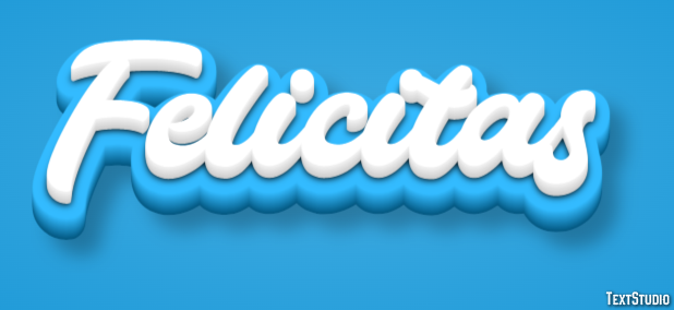 Felicitas Effetto testo