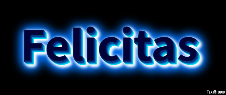 Felicitas Texteffekt
