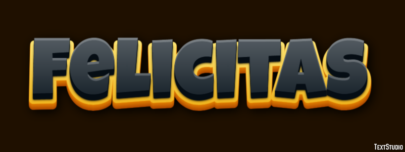 Felicitas Texteffekt