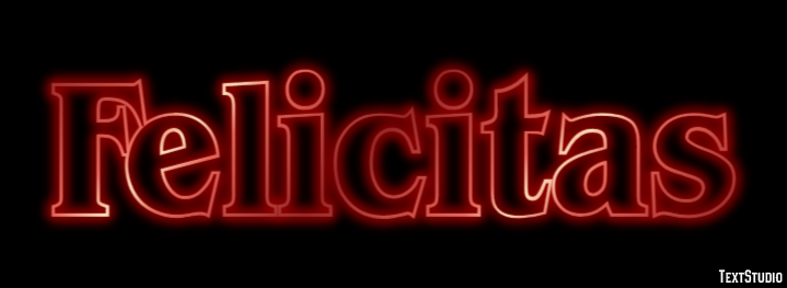 Felicitas Texteffekt