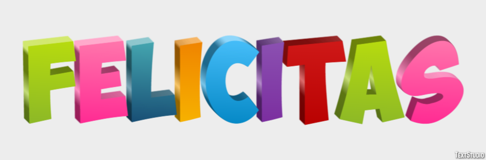 Felicitas Texteffekt