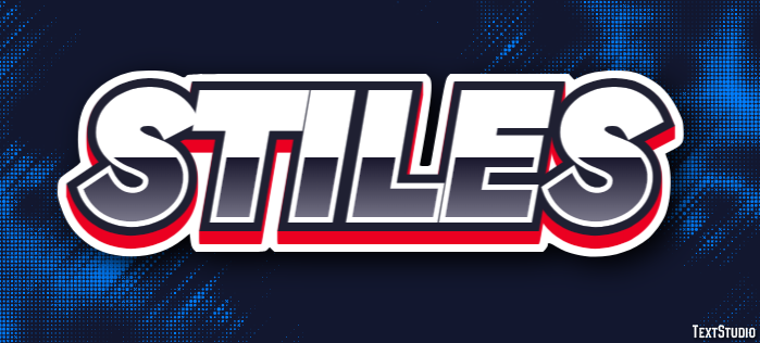 Stiles Text effect