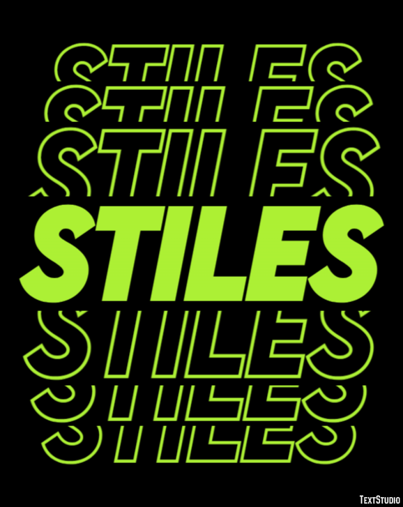 Stiles Texteffekt