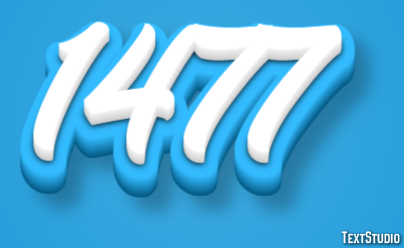 1477 Effetto testo