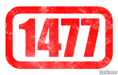 1477 Text Effect
