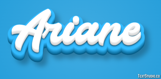 Ariane テキスト効果