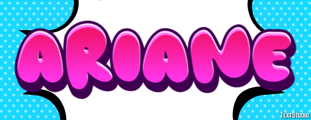 Ariane Text effect