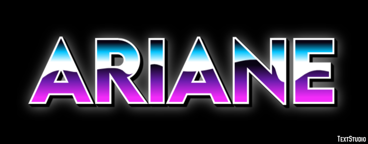 Ariane テキスト効果