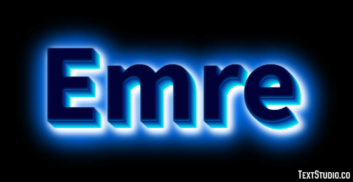 Emre Effetto testo