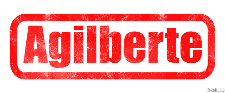 Agilberte Text effect