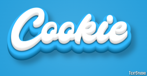 Cookie Text Effect