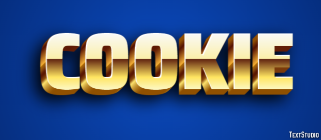 Cookie Text Effect