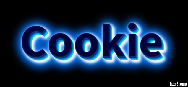 Cookie Text Effect