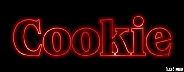 Cookie Text Effect