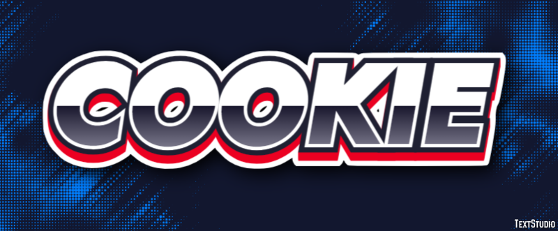 Cookie Text Effect