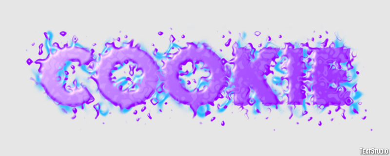 Cookie Text Effect