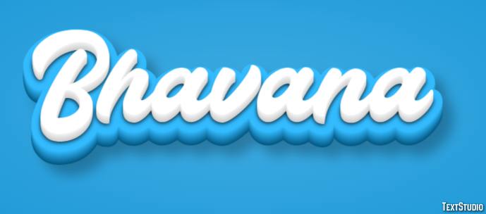 Bhavana Text effect