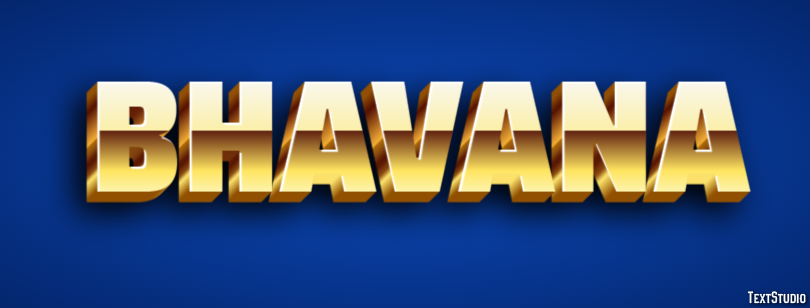 Bhavana Text Effect