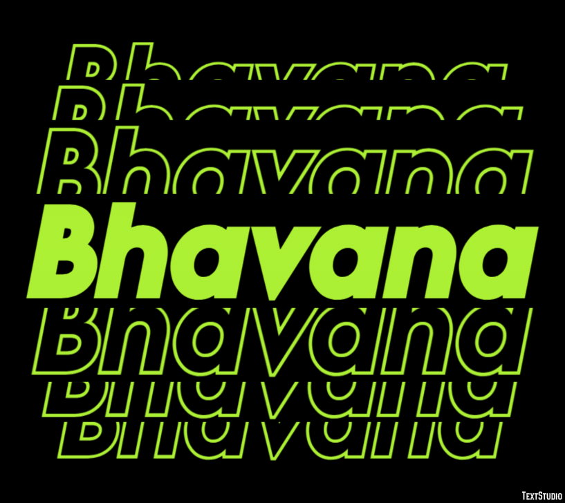 Bhavana Text Effect