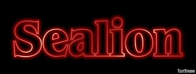 Sealion Text Effect
