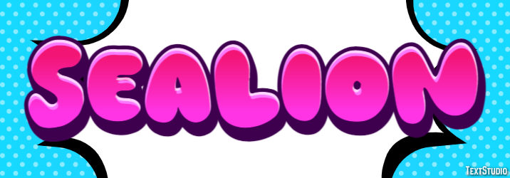 Sealion Effet de texte