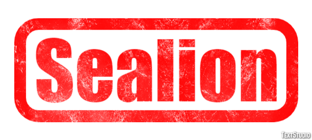 Sealion Effet de texte