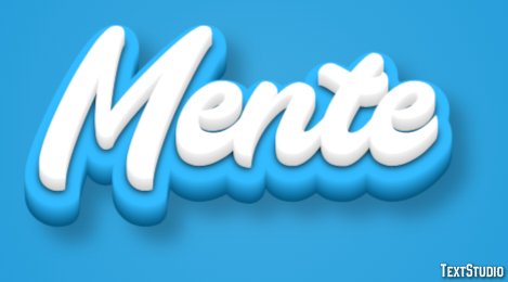 Mente Effet de Texte