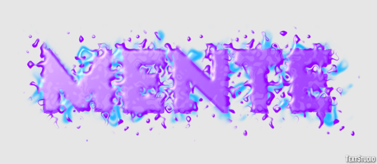 Mente Efeito de texto