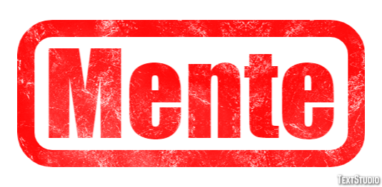 Mente Efeito do texto
