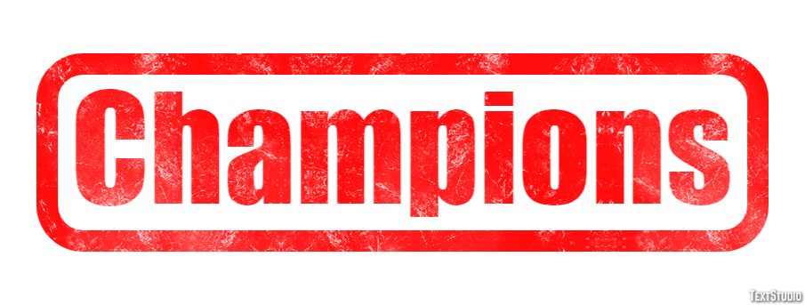 Champions Texteffekt