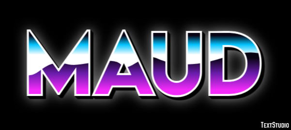 Maud Texteffekt
