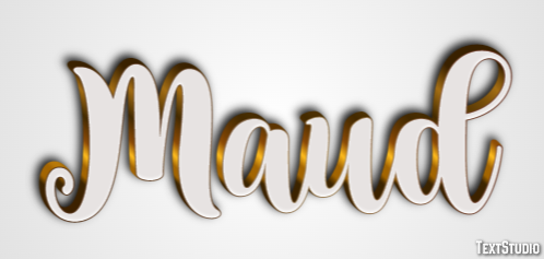 Maud Texteffekt