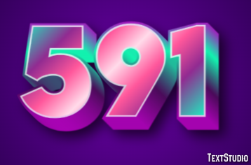 591 Text Effect