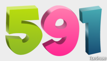 591 Text Effect