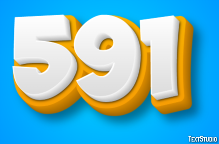 591 Text Effect