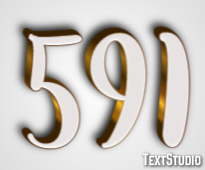 591 Text effect