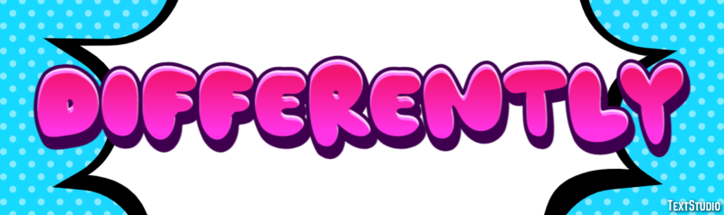 Differently Text Effect