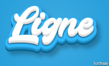 Ligne Effet de texte