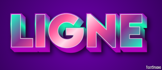 Ligne Effet de texte