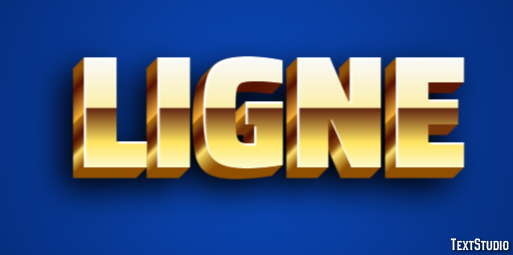 Ligne Effet de texte