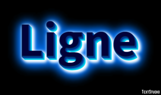 Ligne Effet de texte
