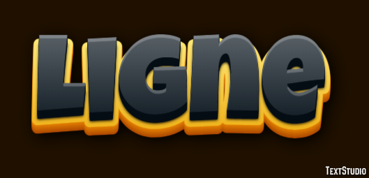 Ligne Effet de texte