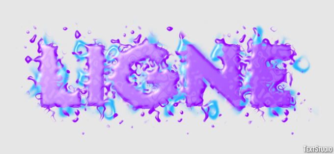 Ligne Effet de texte