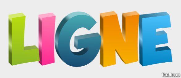 Ligne Effet de texte
