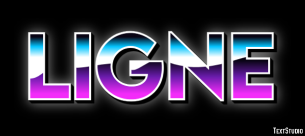 Ligne Effet de texte