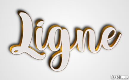 Ligne Effet de texte
